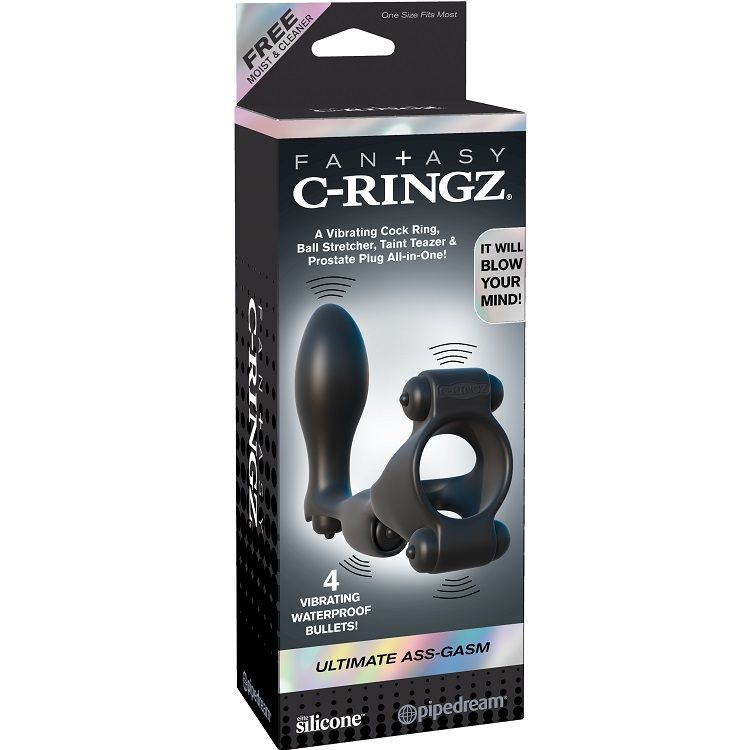 FANTASY C-RINGZ ANILLO ULTIMATE CON ESTIMULADOR ANALFANTASY C-RI
