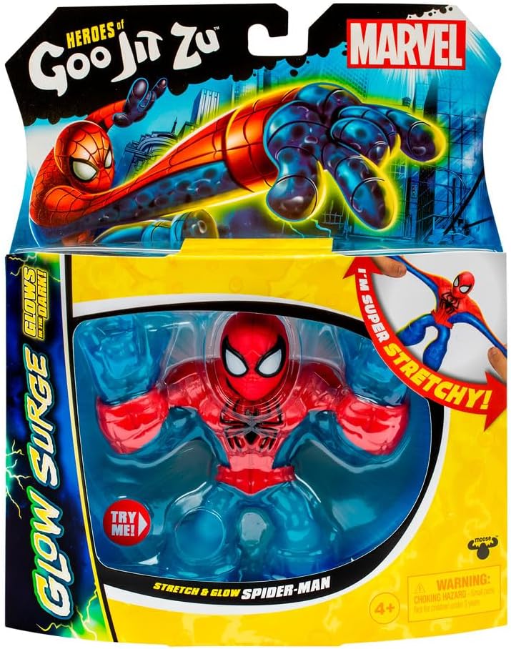 Goo Jit Zu Spiderman Glow Surge