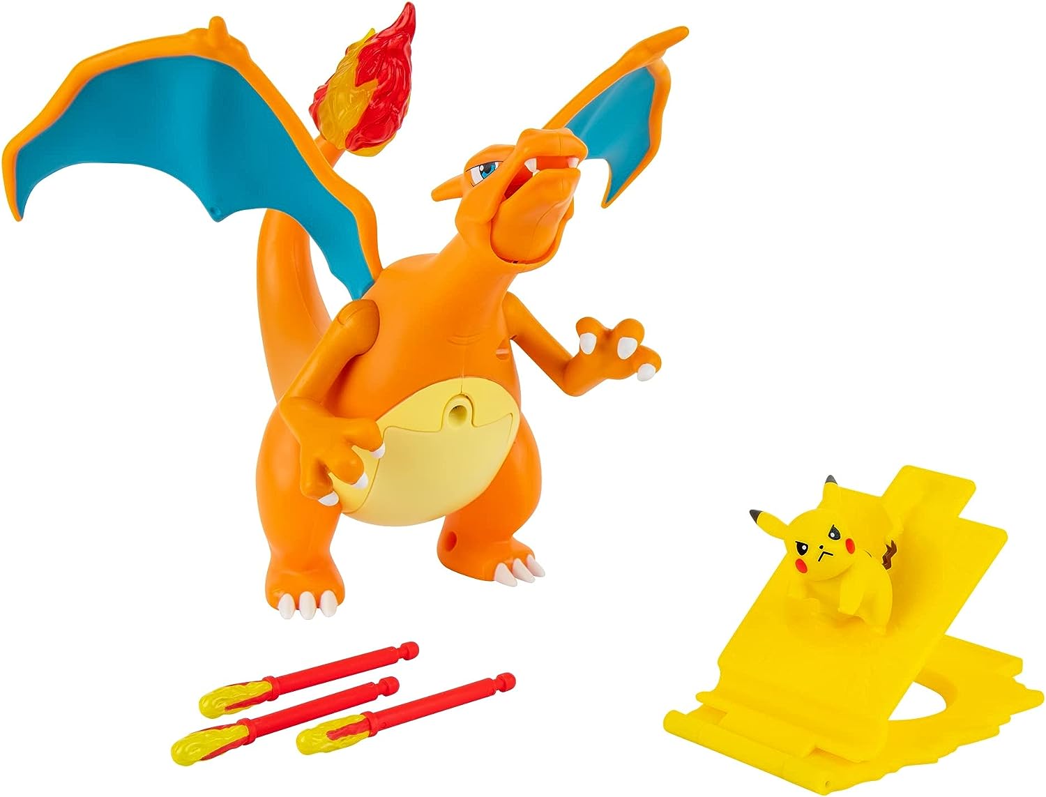 Pokémon DX Charizard Electrónico vs Pikachu