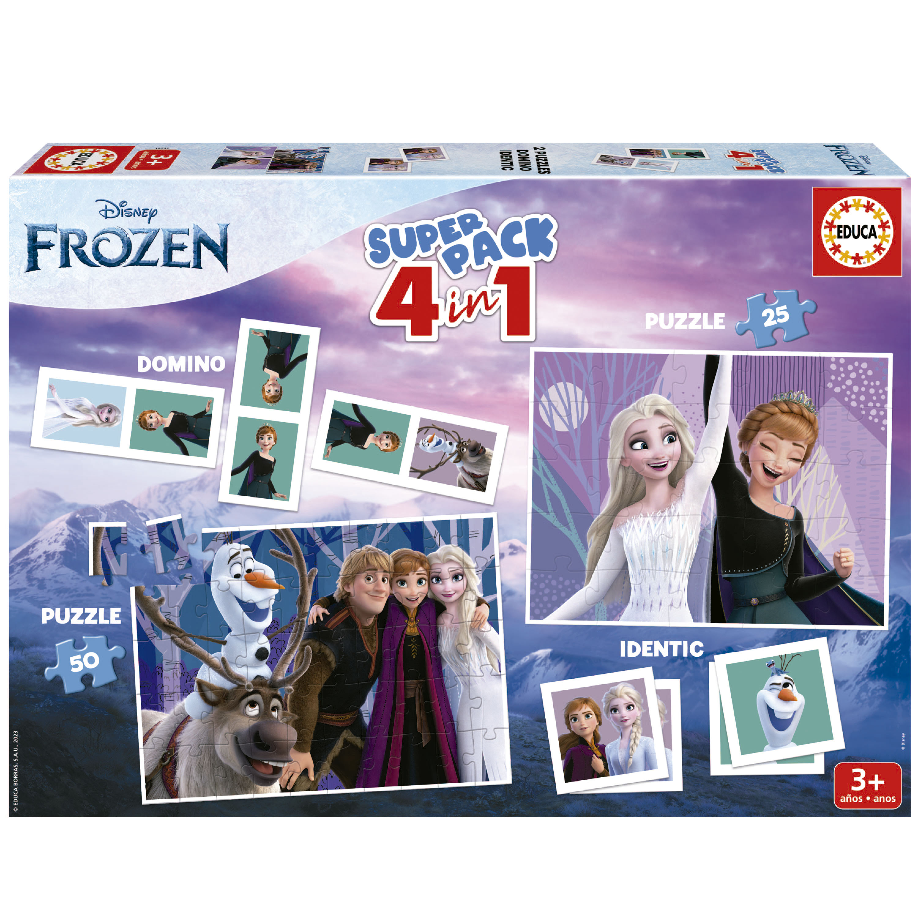 Frozen Superpack 4 en 1