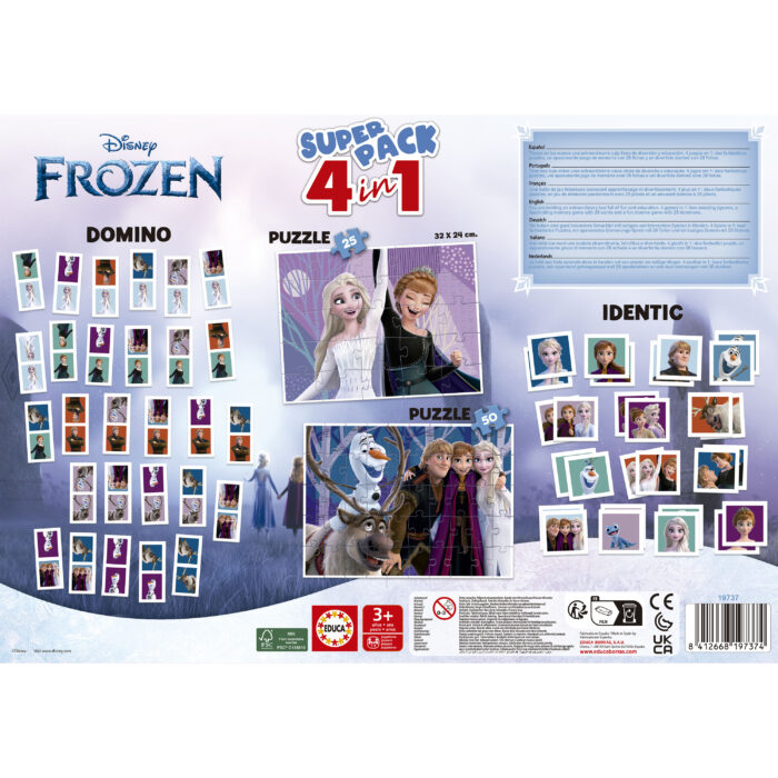 Frozen Superpack 4 en 1