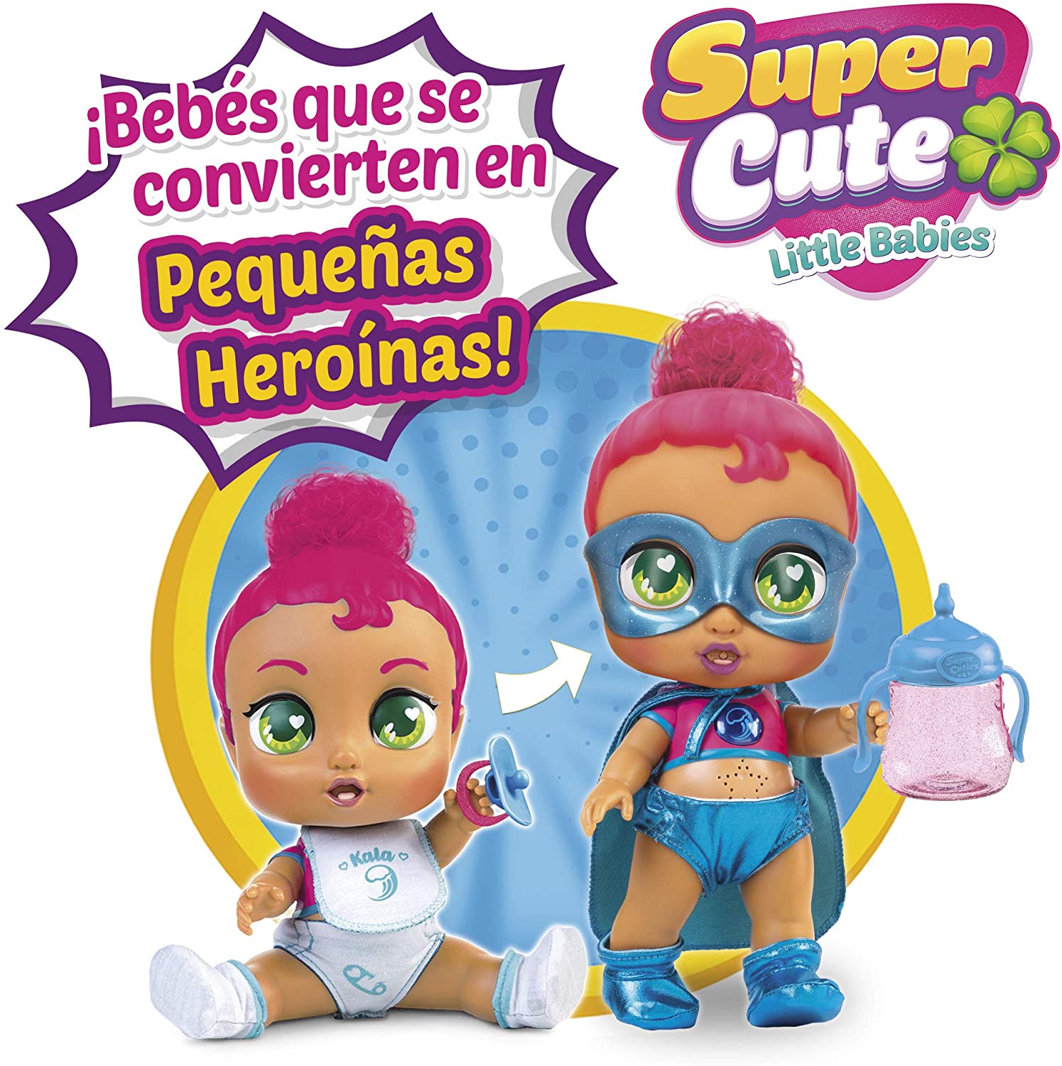 Súper Cute Little Babies Superheroínas