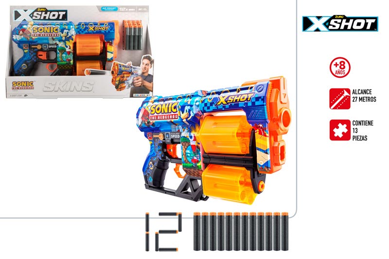 X-Shot Skins Pistola Dread Sonic