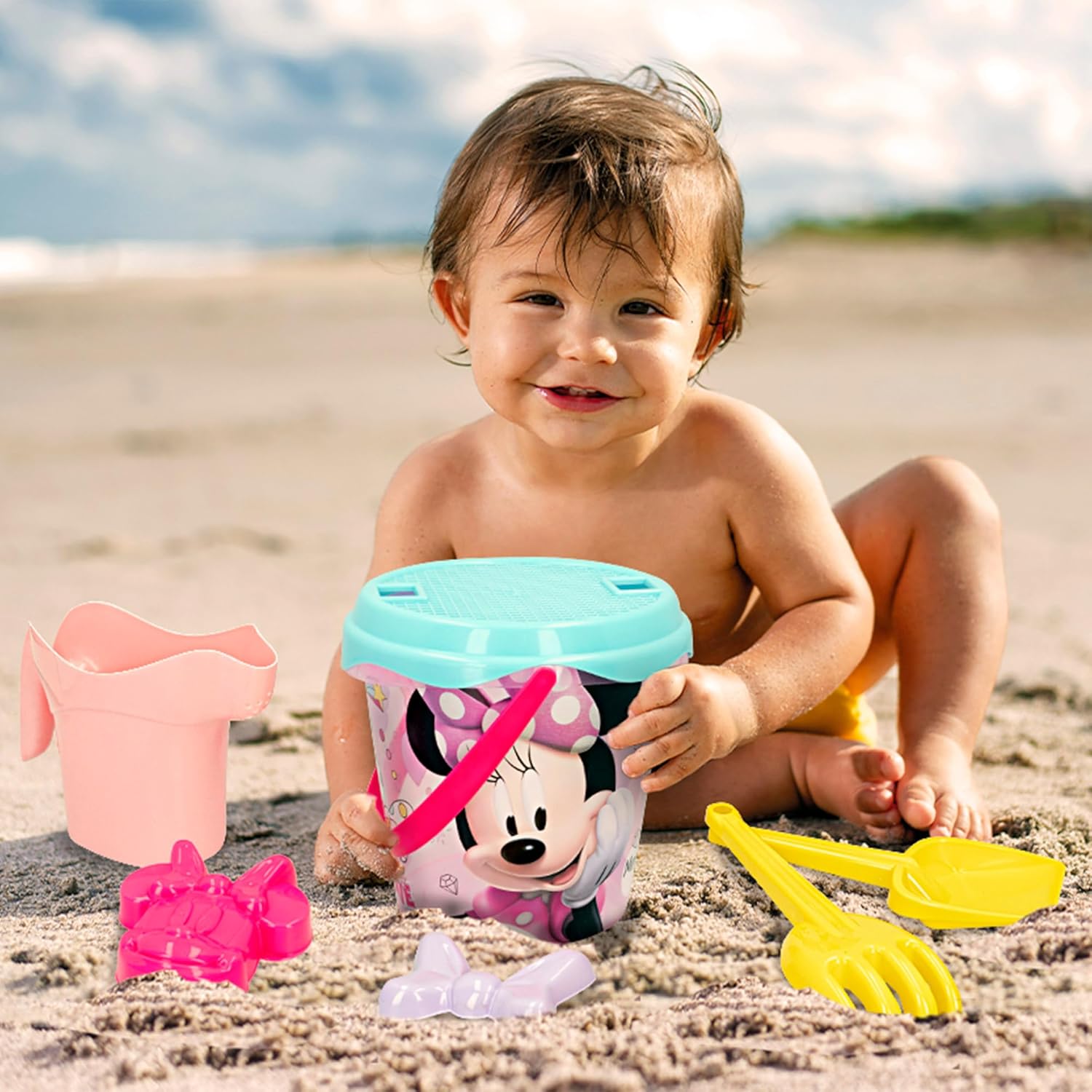 Minnie Mochila Cubo Playa