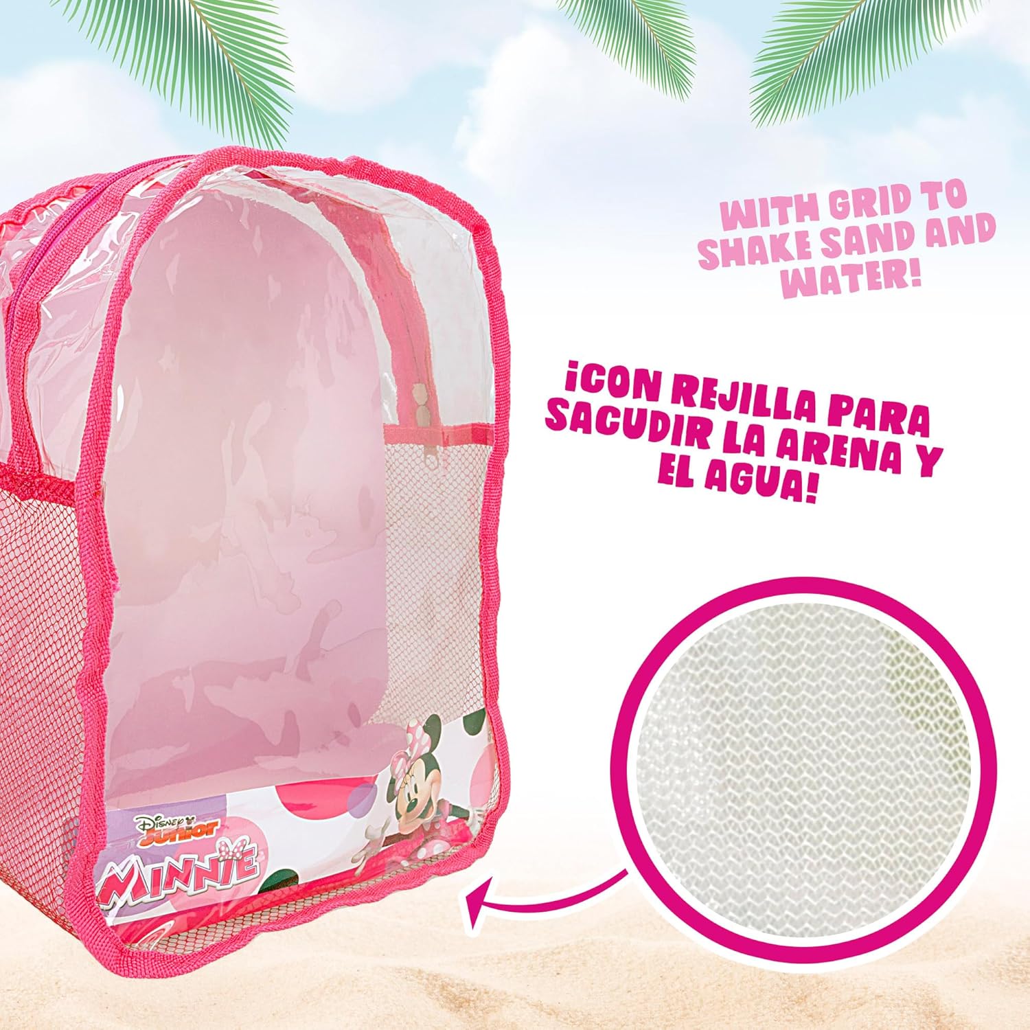 Minnie Mochila Cubo Playa