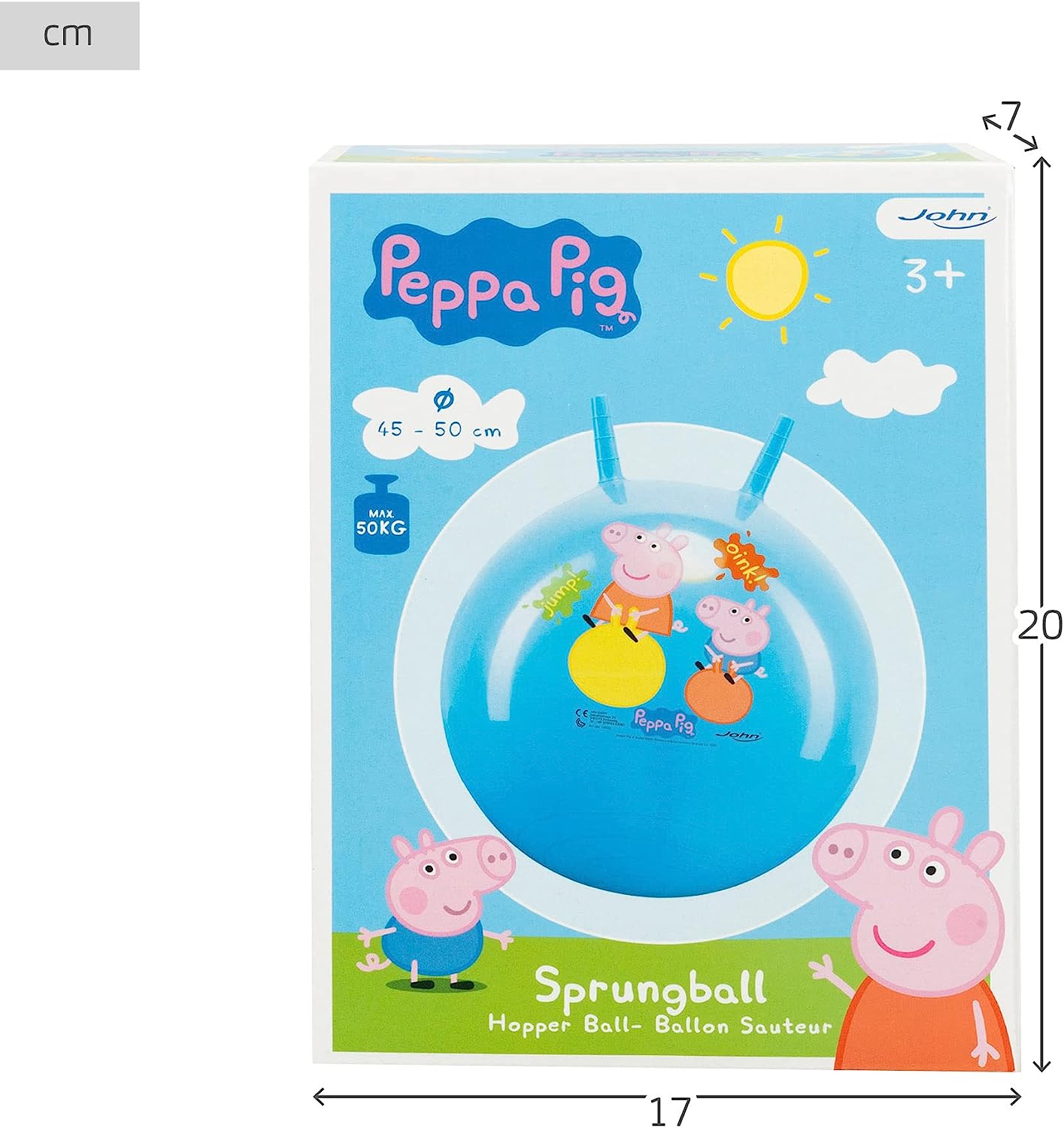 Pelota Kanguro Peppa Pig