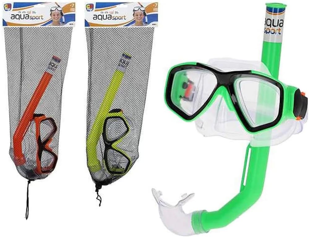 Aqua Sport Set Máscara + Tubo Buceo Junior