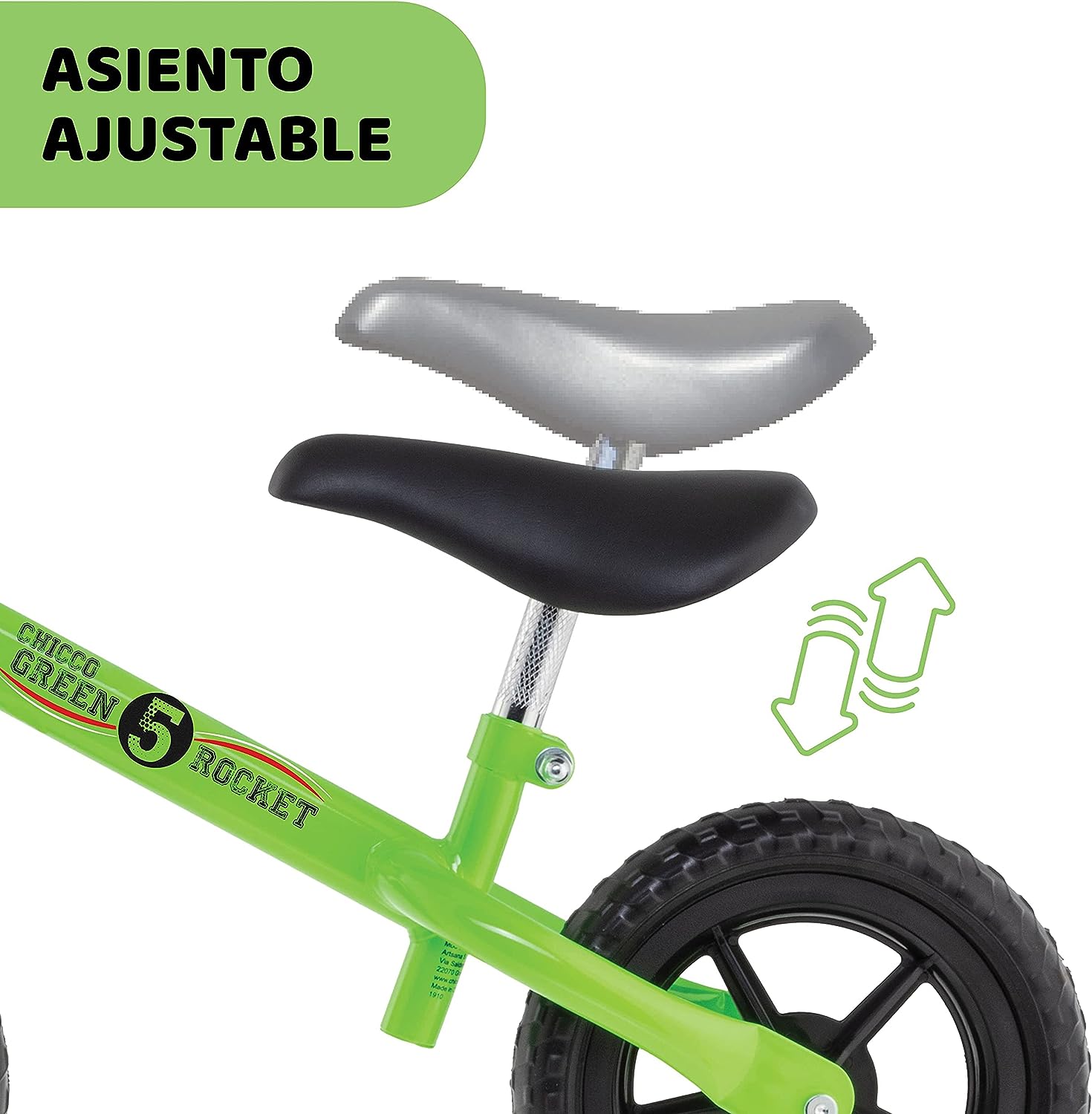 Primera Bici Chicco Verde Rocket