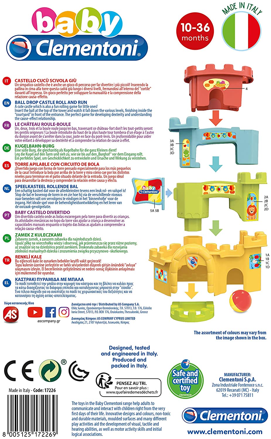 Torre Apilable Circuito Bola