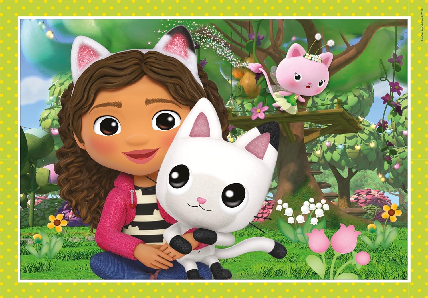 Puzzle 4 en 1 Gabby