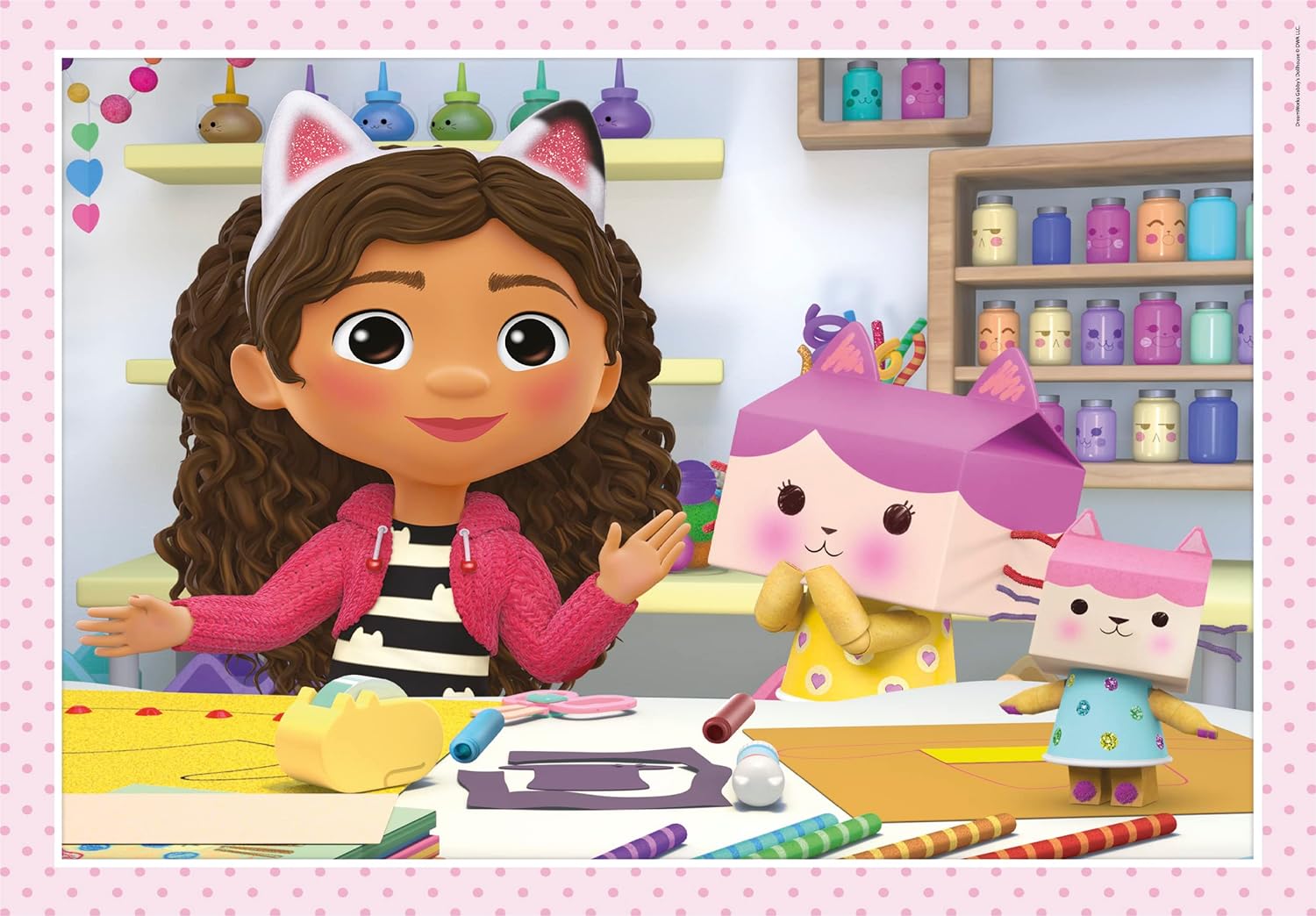 Puzzle 4 en 1 Gabby