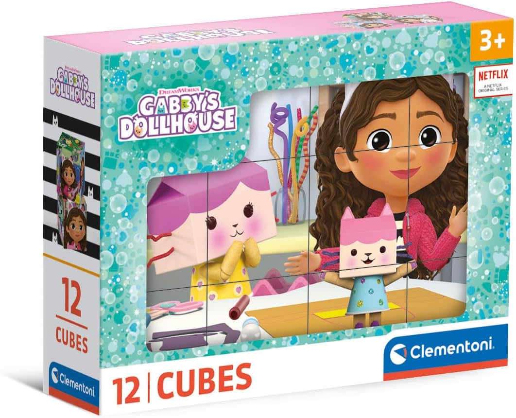 Rompecabezas 12 cubos Gabby