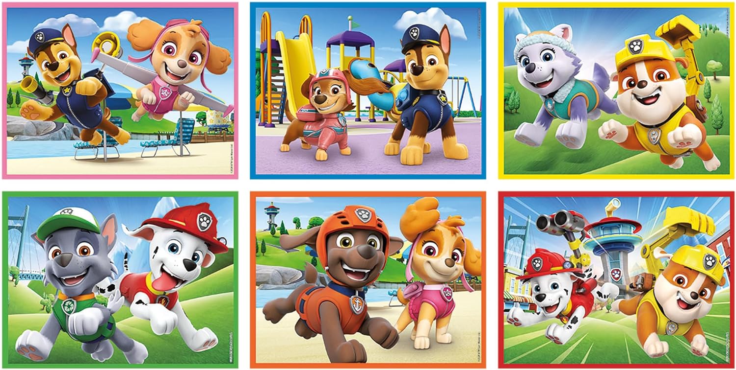 Rompecabezas 12 cubos Paw Patrol