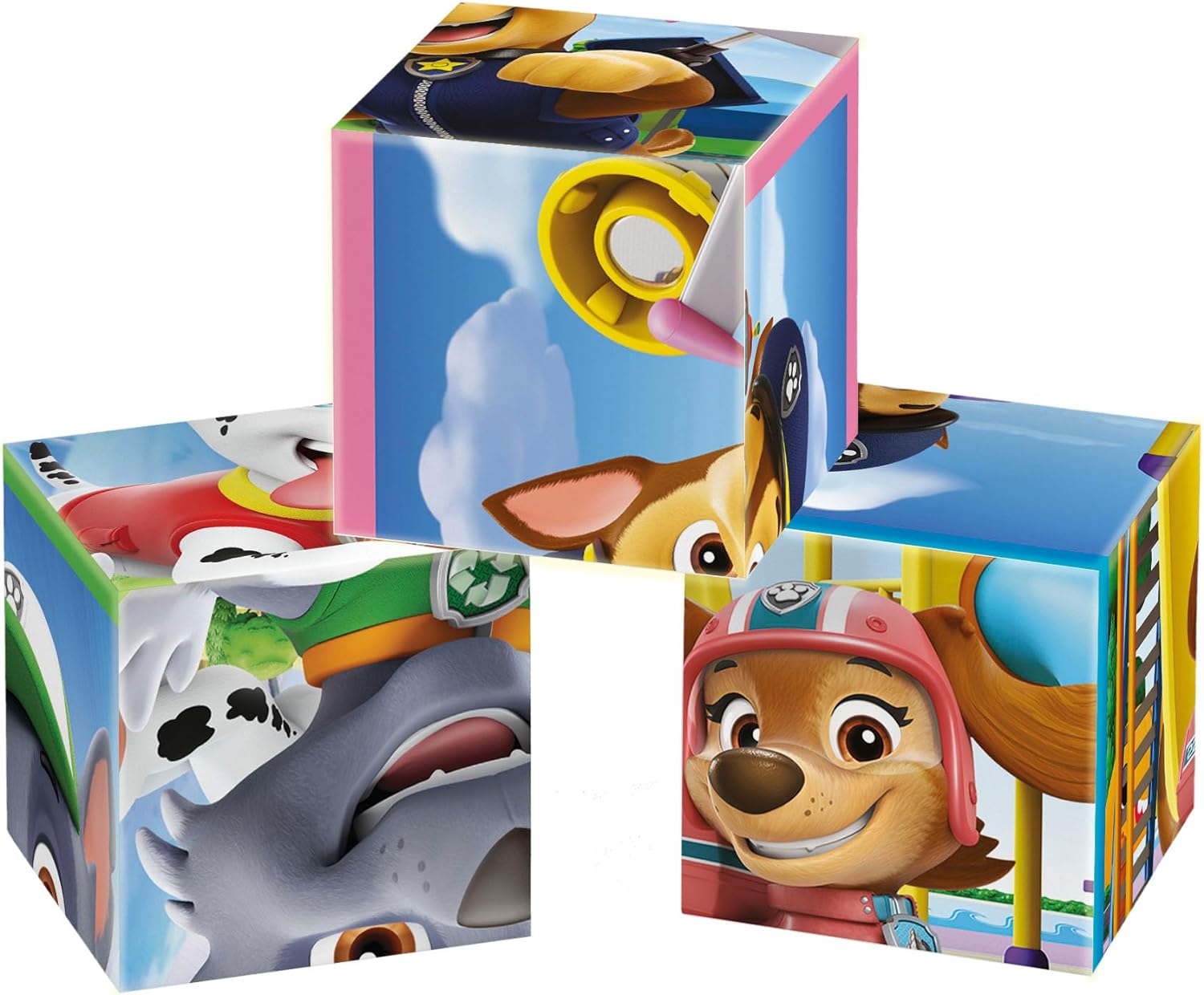 Rompecabezas 12 cubos Paw Patrol