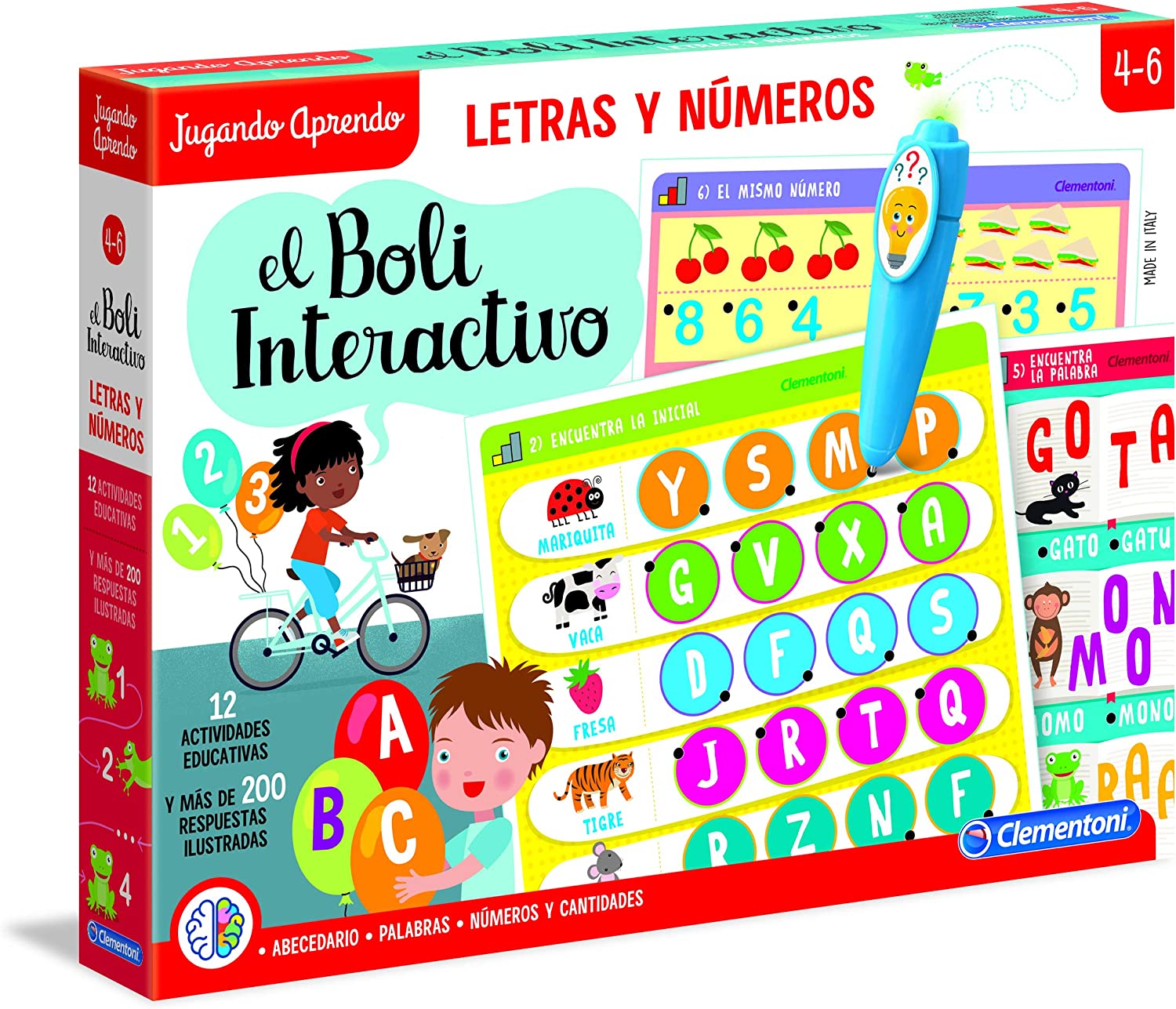 Boli Interactivo Letras y Números [06655319] - 14,99€ : Joguines ...