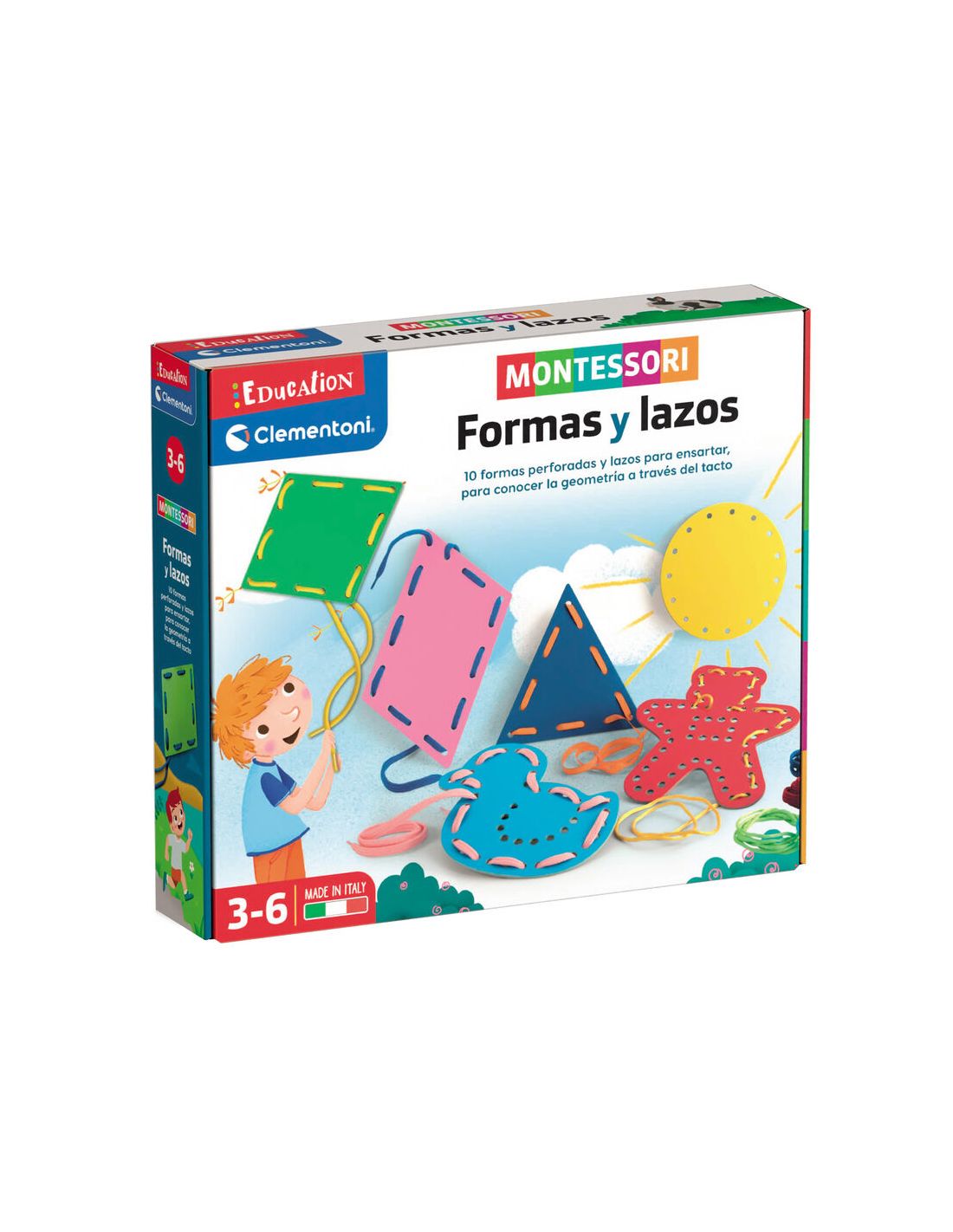 Montessori - Formas y lazos