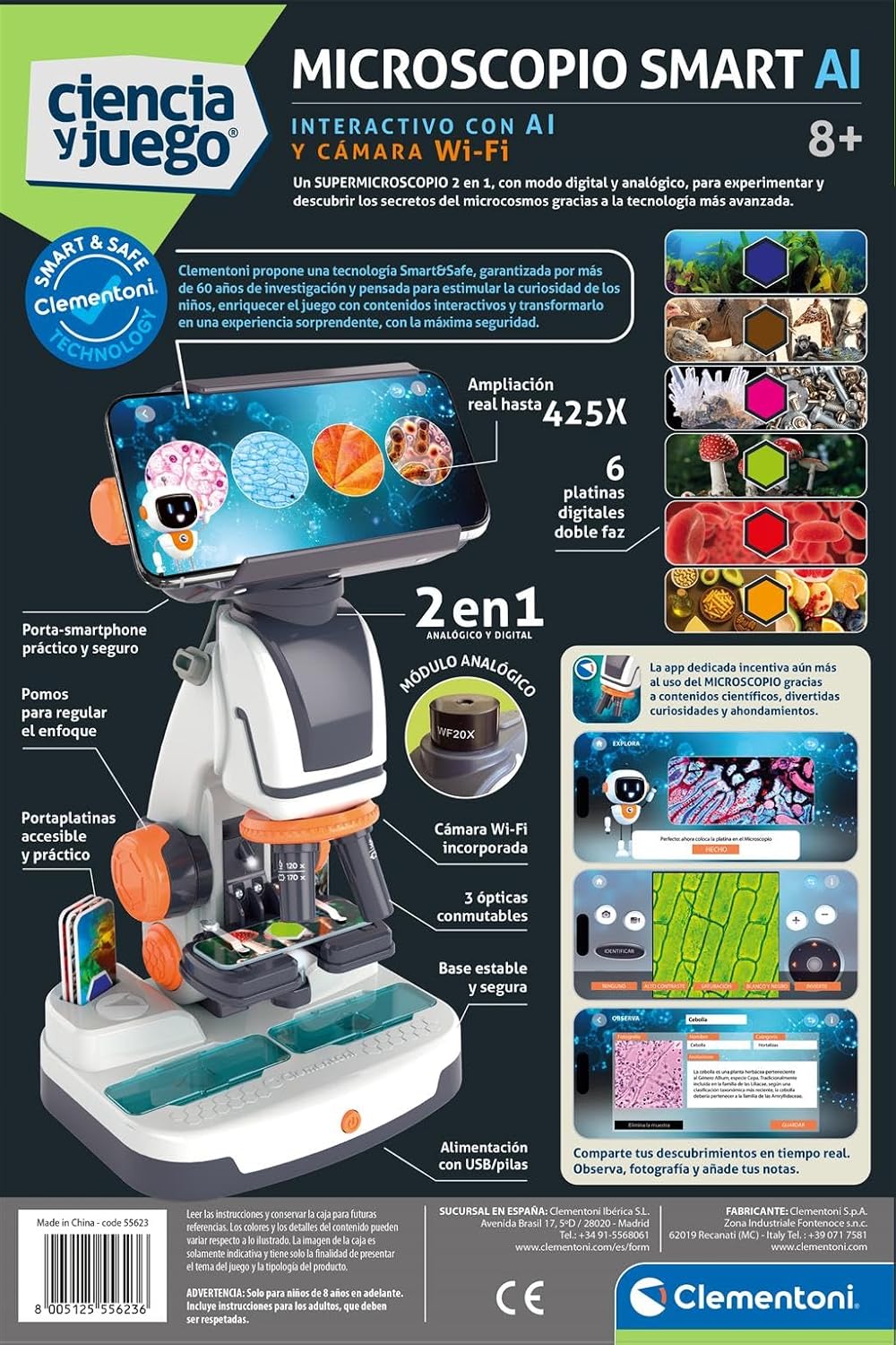 Microscopio Digital con Wifi
