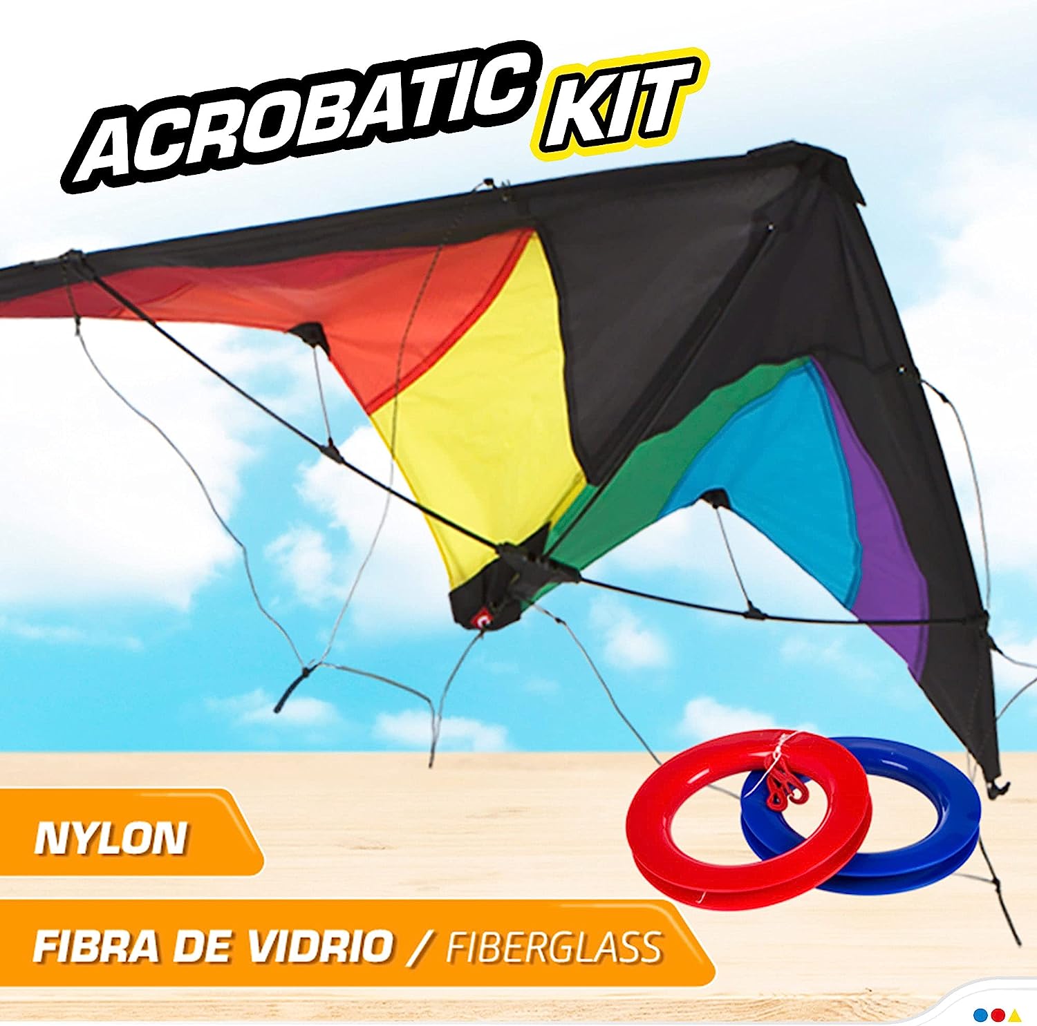 Cometa Stunt Kite Pop-Up Magic 125x72