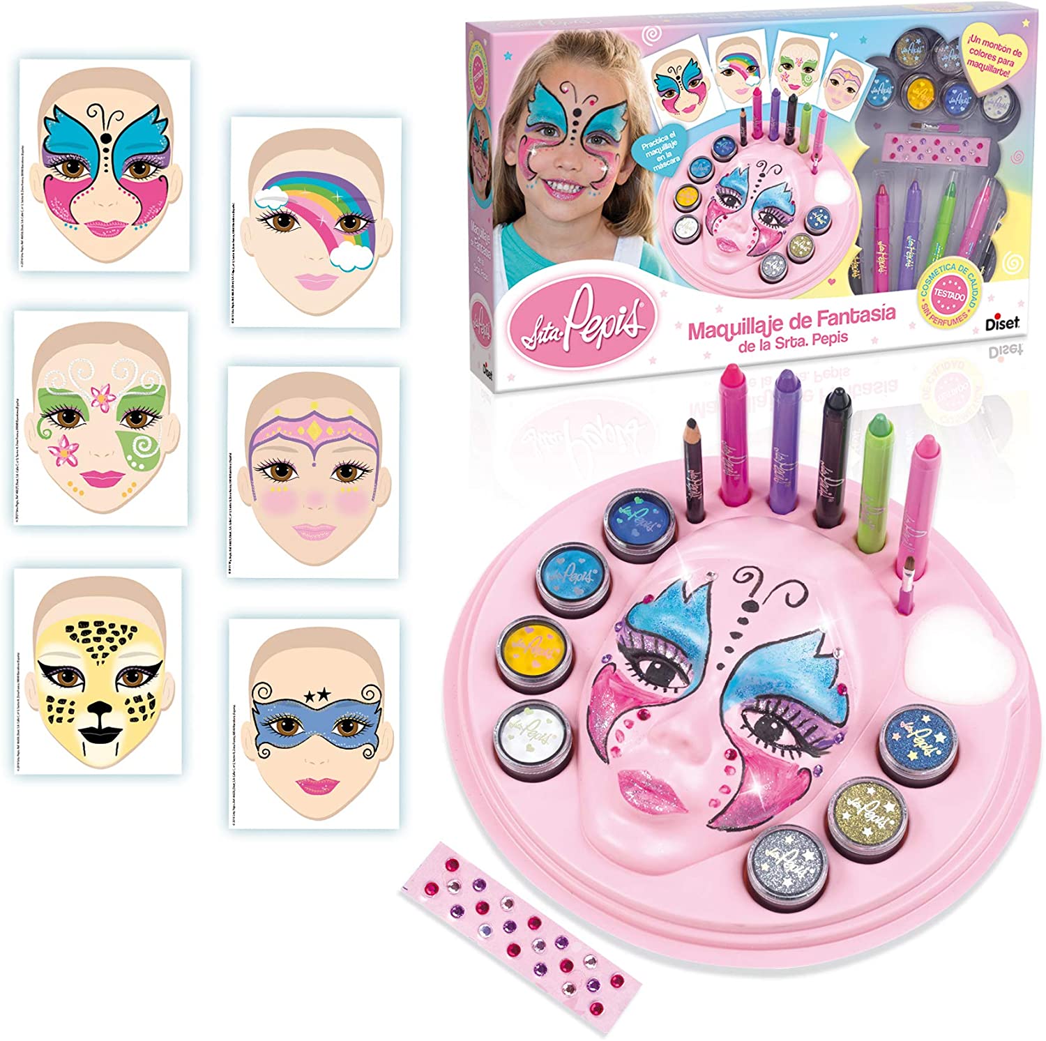 Maquillaje de Fantasía Señorita Pepis
