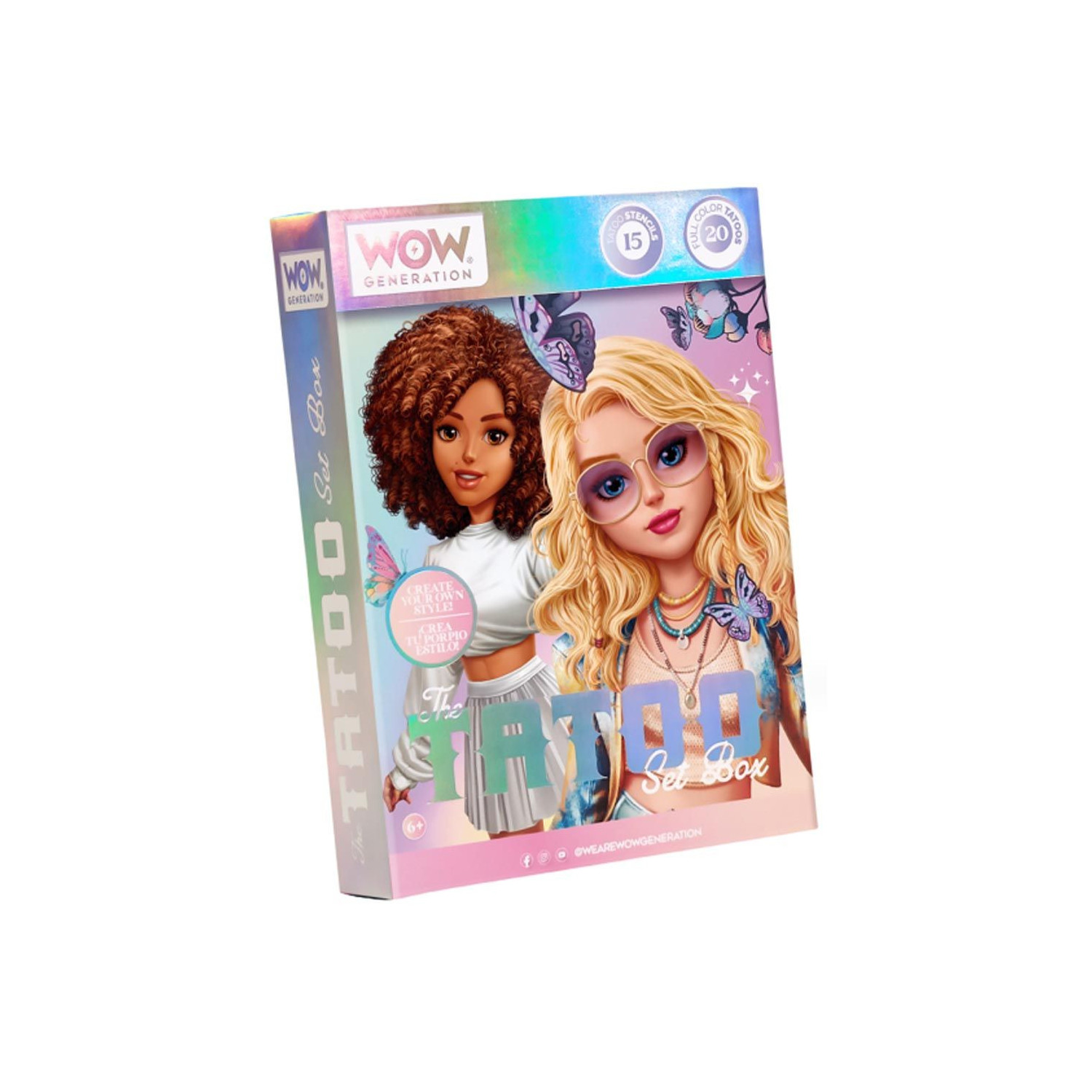 Tattoo set caja WOW Generation