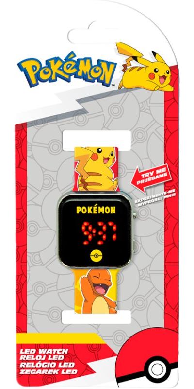 Pokémon Reloj LED