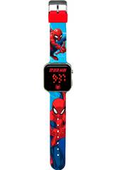 Spiderman Reloj LED