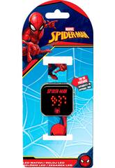 Spiderman Reloj LED