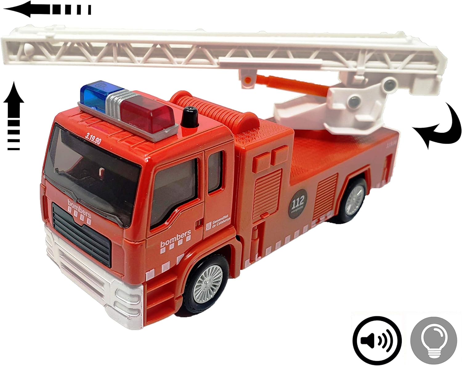 Camión de Bomberos con Sonido