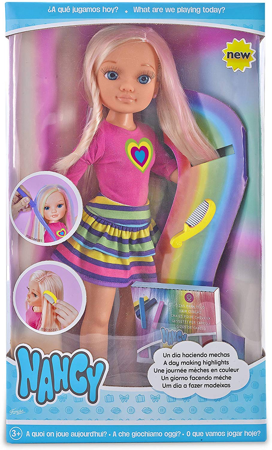 Nancy, un día haciendo mechas