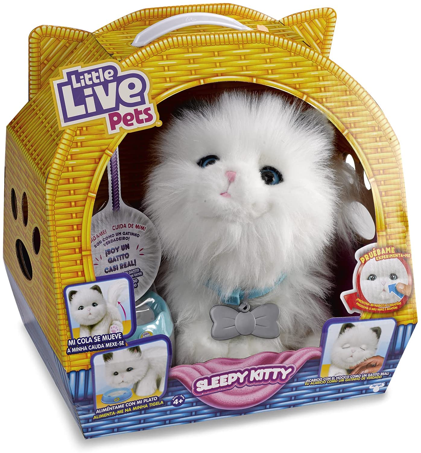 Gatito de peluche discount que se mueve