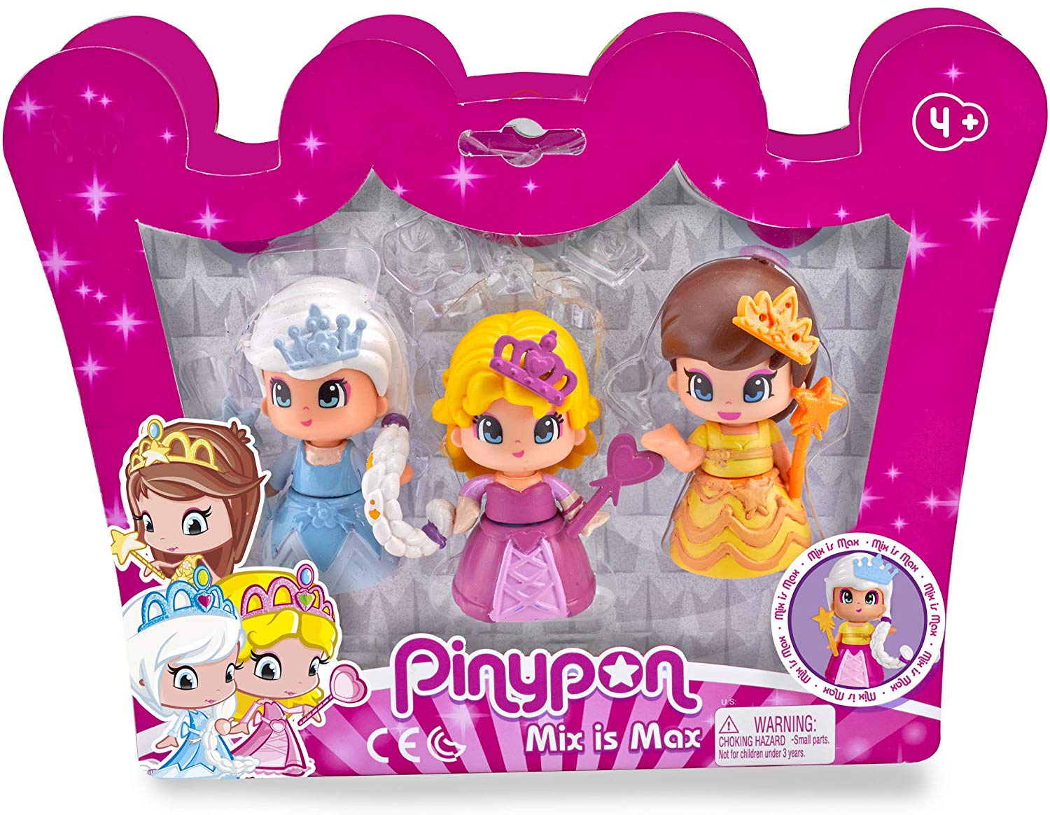 Pinypon Pack 3 Princesas