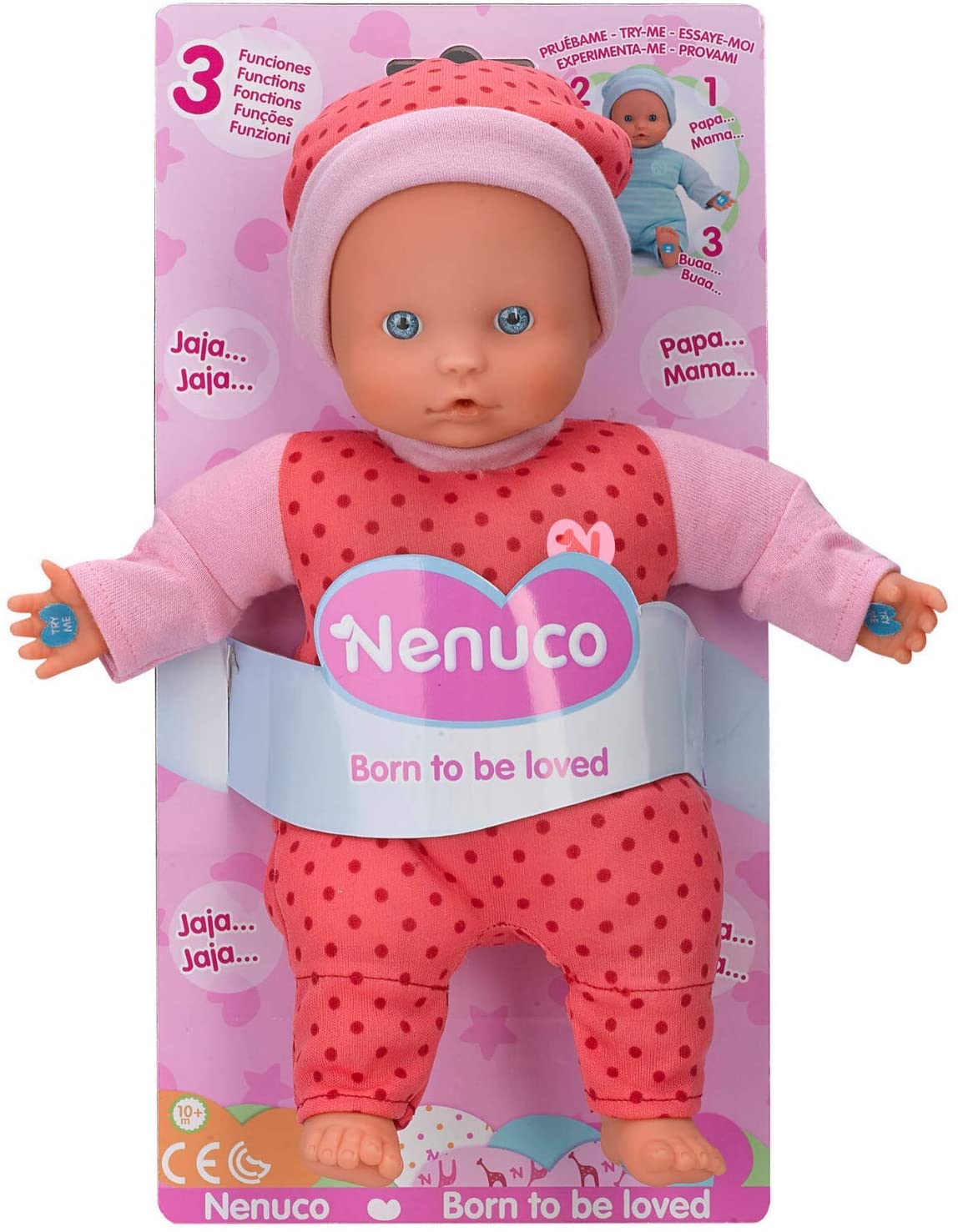 Nenuco 3 Funciones Rosa