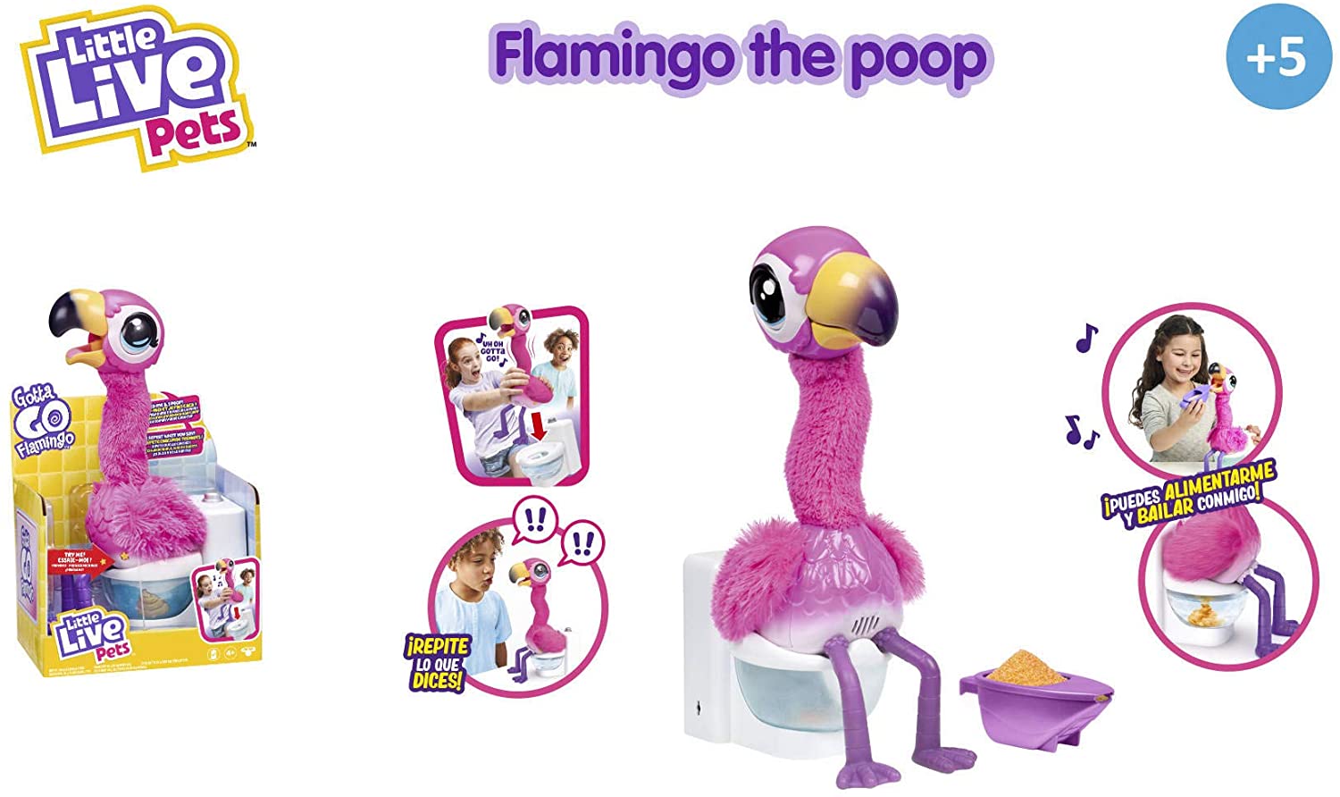 Little Live Pets Flamingo the Poop