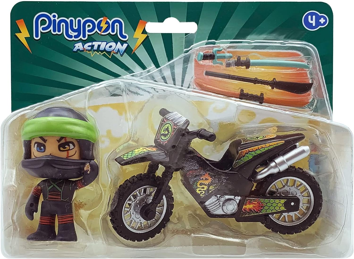 Pinypon Action The Ninja Motorbike
