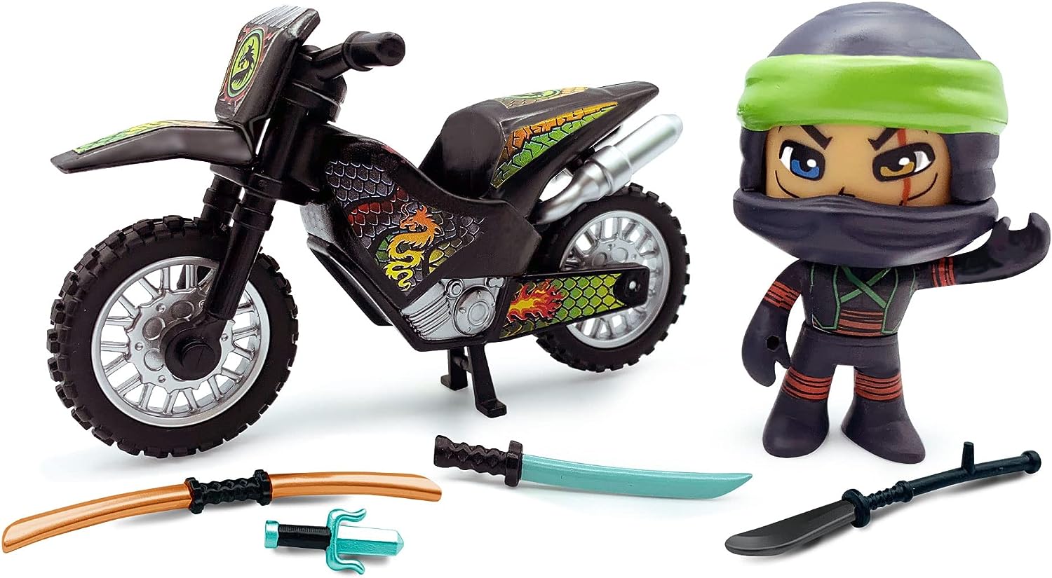 Pinypon Action The Ninja Motorbike