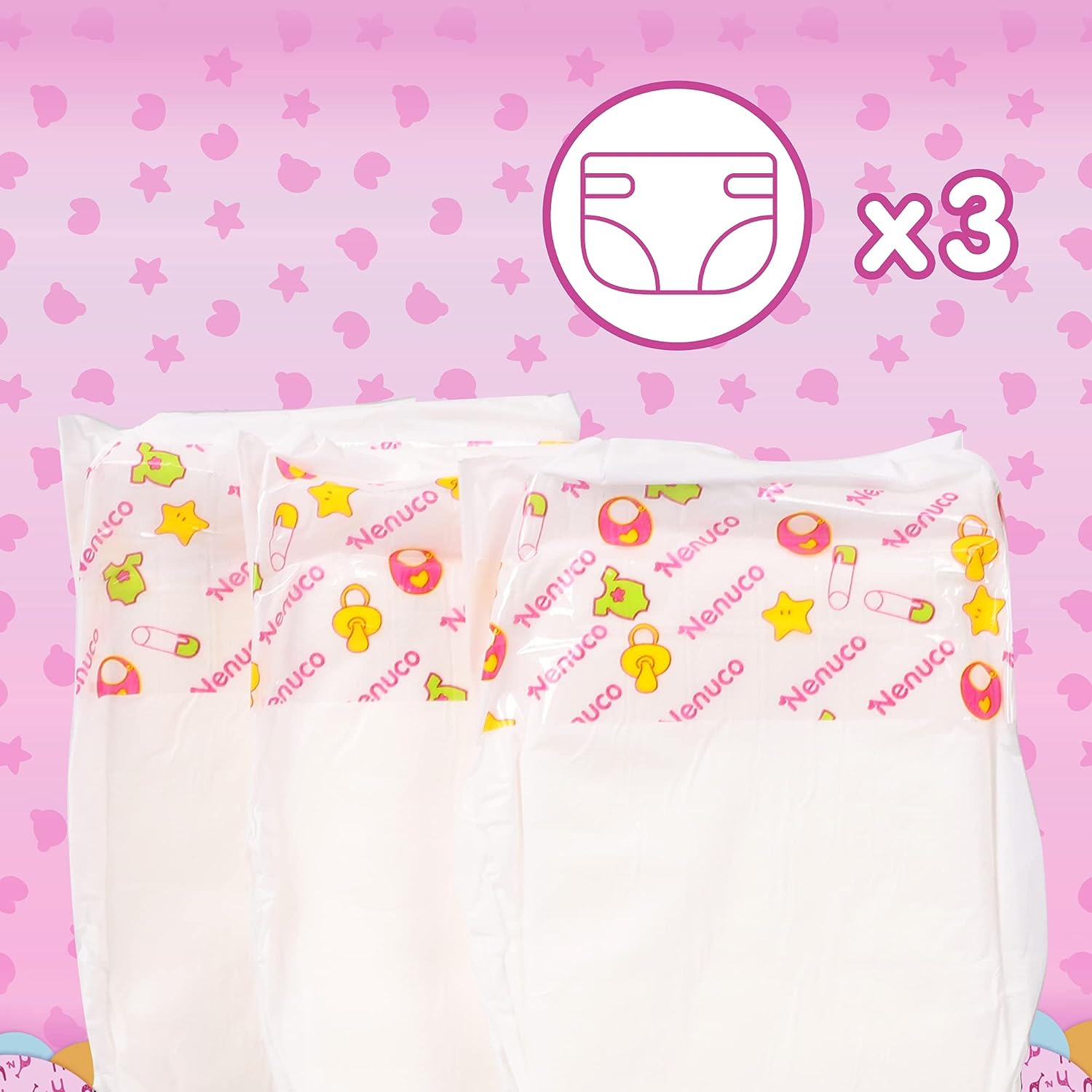 Nenuco 3 Pañales