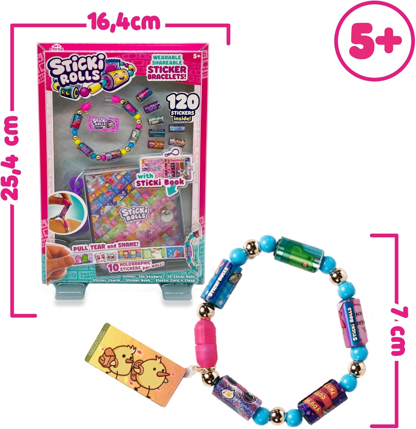 Sticki Rolls Sticki Book Pack