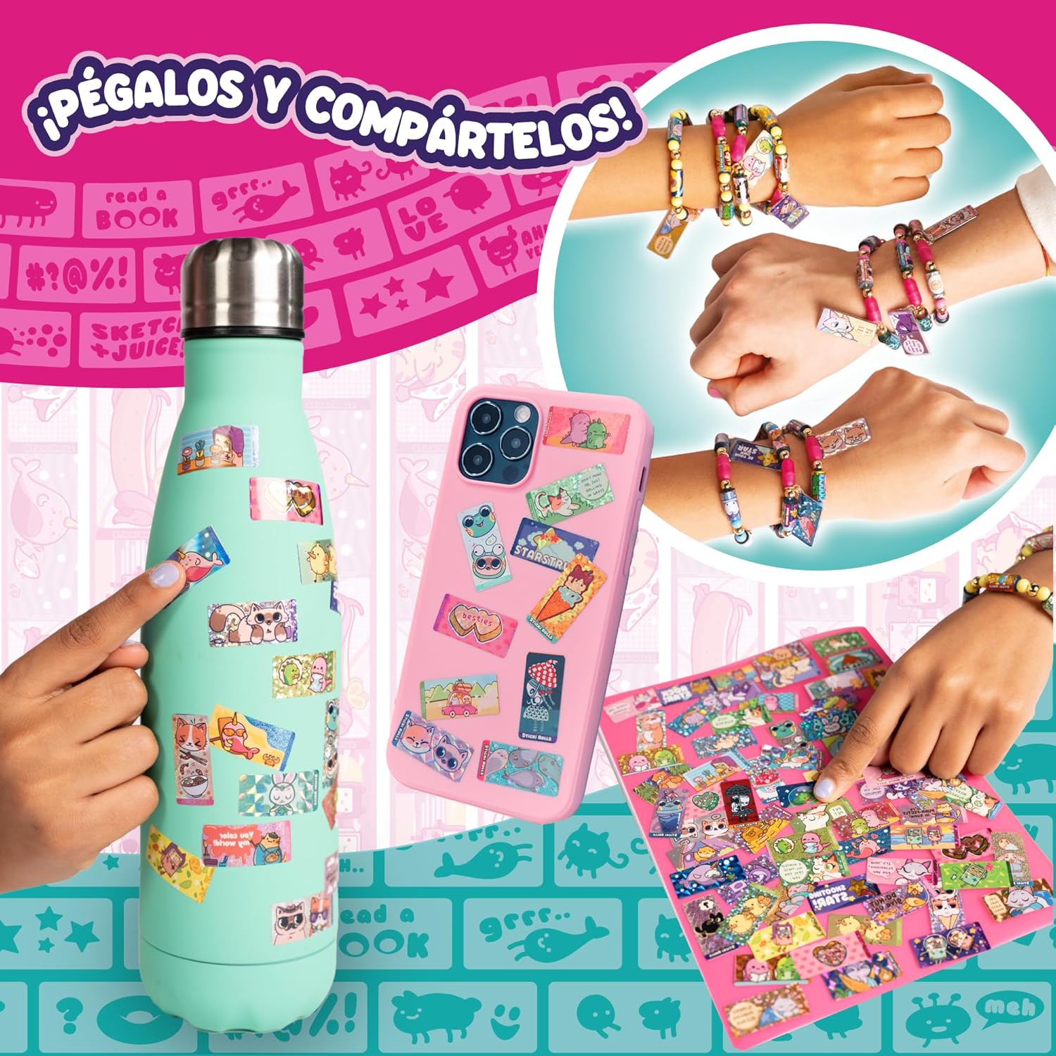 Sticki Rolls Sticki Book Pack
