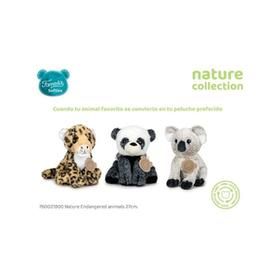 Peluche animales en peligro de extinción 27cm