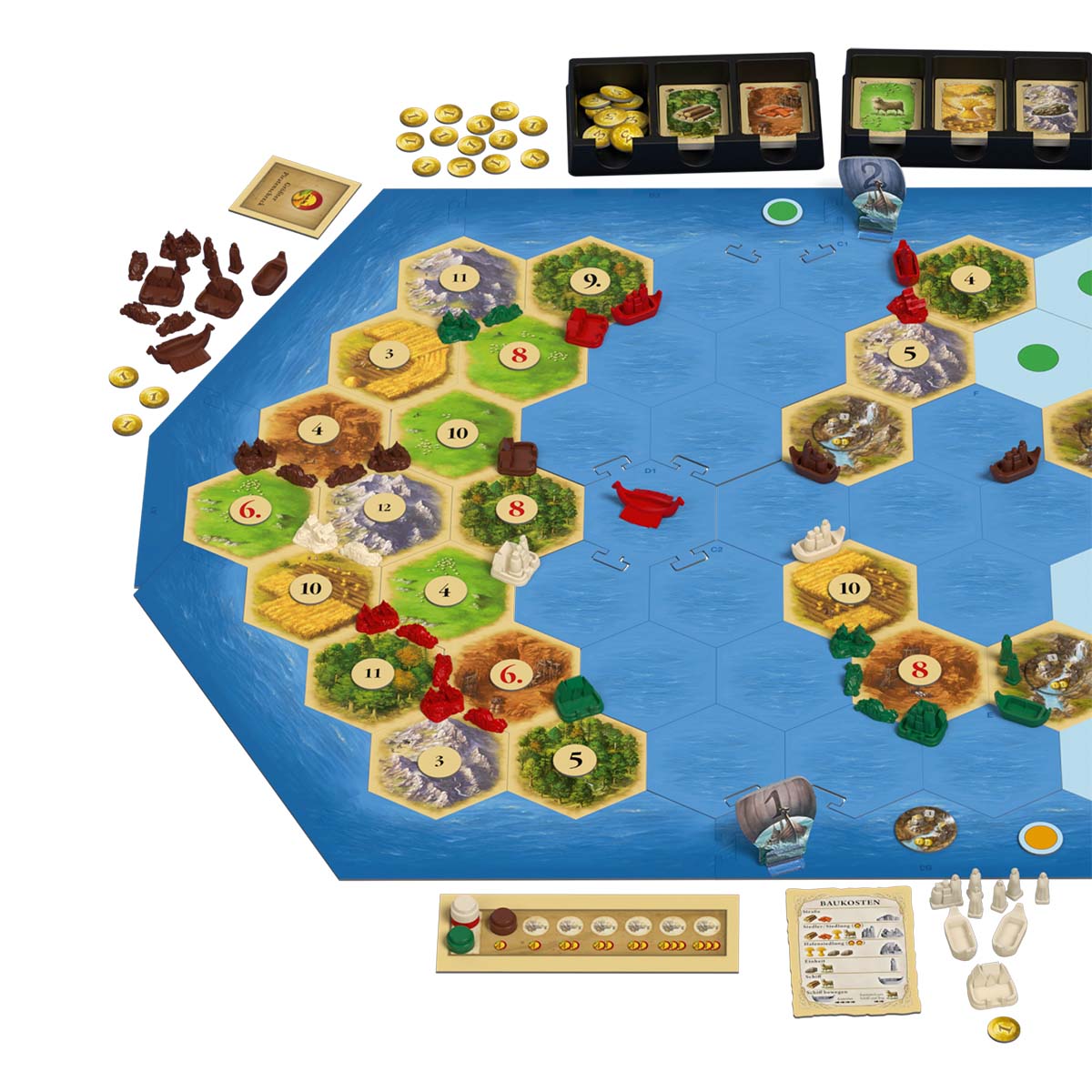 CATAN Piratas y Exploradores Expansión 5-6 Jug