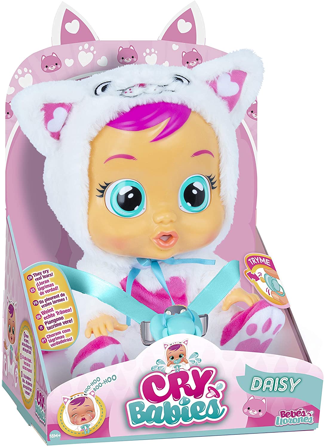 Bebés Llorones Daisy (Gatita) [18091658] - 37,99€ : Joguines Llorens - des  de 1945