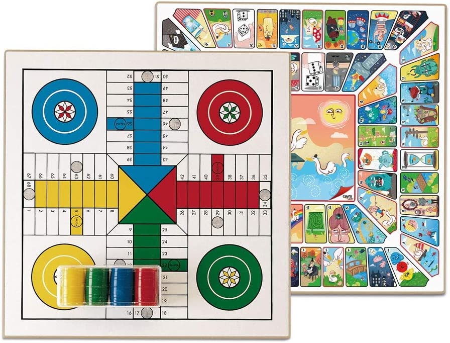 Parchís-Oca 33x33 Madera con Accesorios