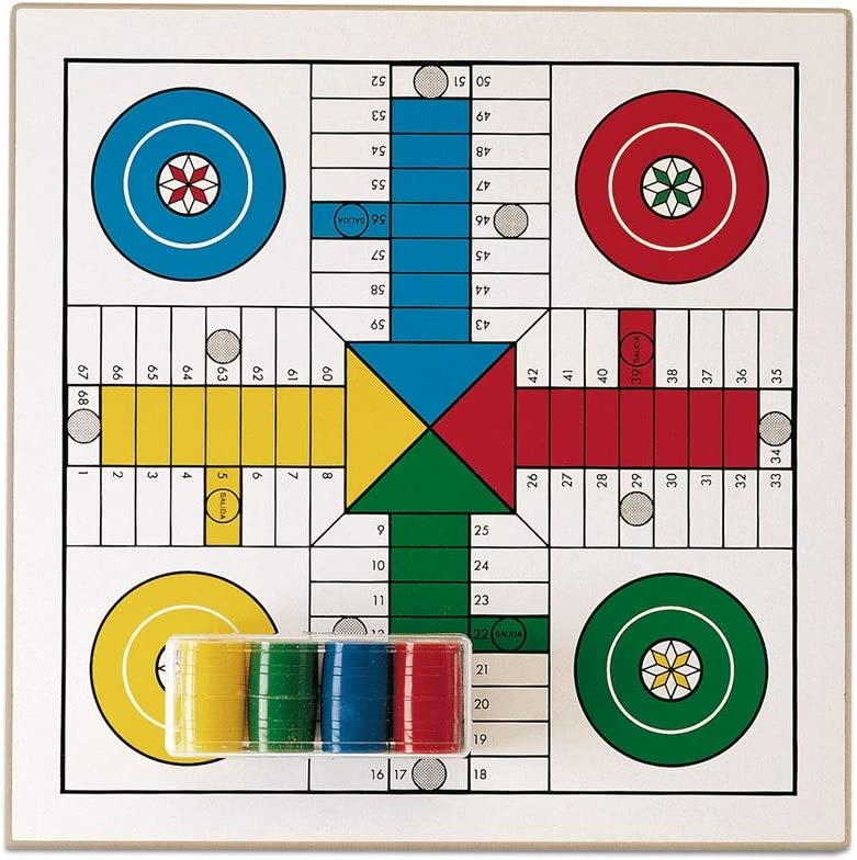 Parchís-Oca 33x33 Madera con Accesorios