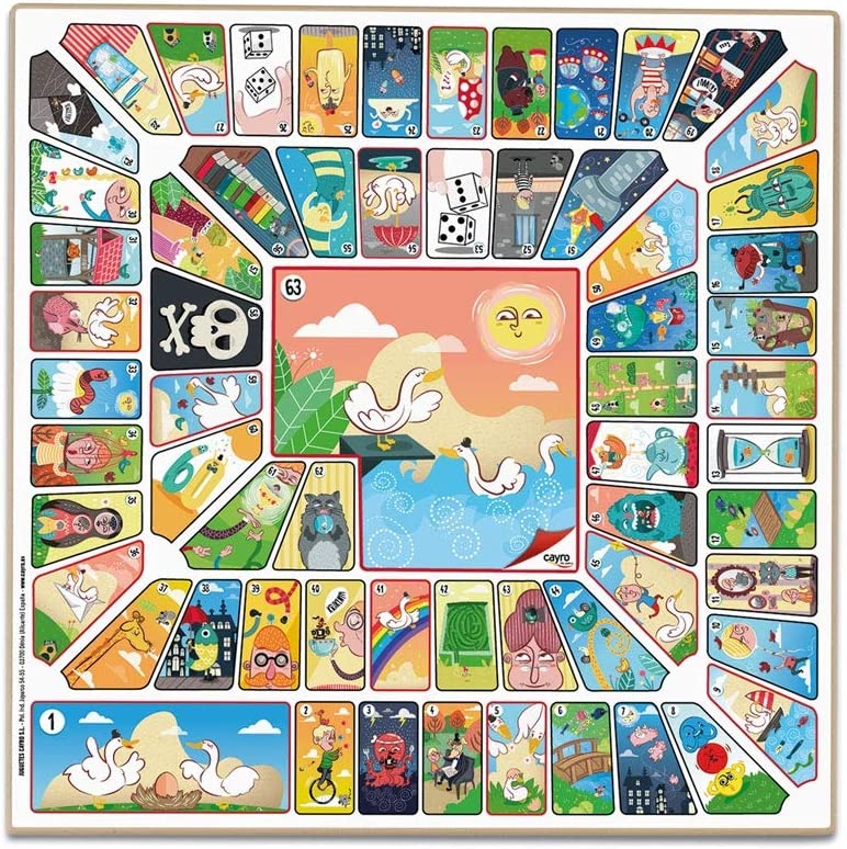 Parchís-Oca 33x33 Madera con Accesorios