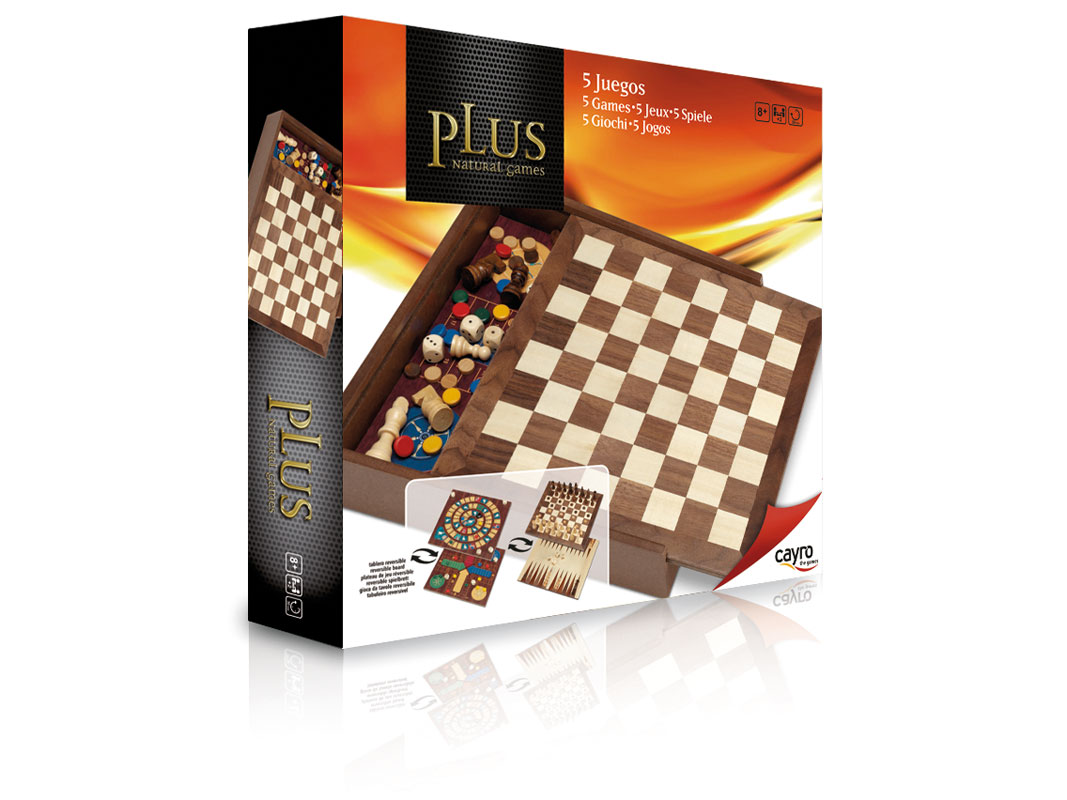 5 Juegos Plus (Aje-Bac-Dam-Parch-Oca)