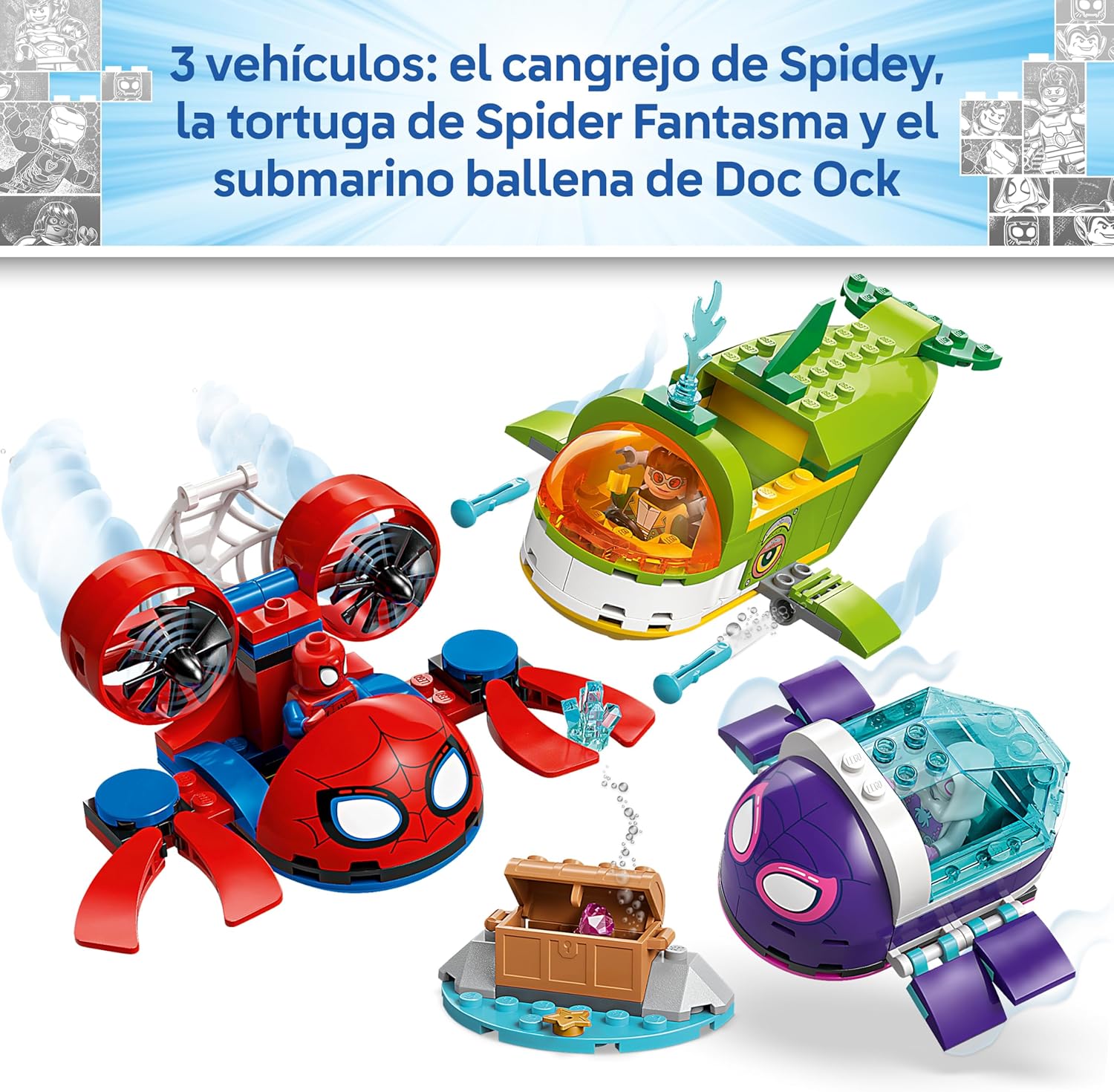 Spidey: Vehículos Submarinos