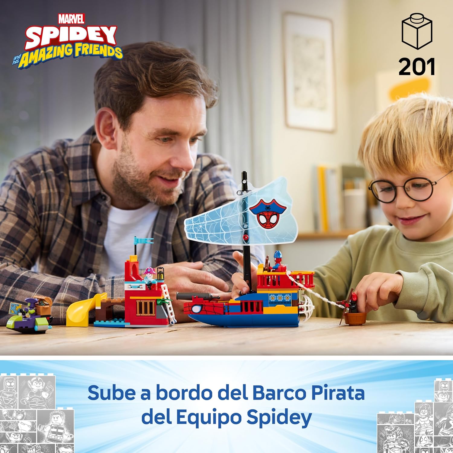 Barco Pirata del Equipo Spidey