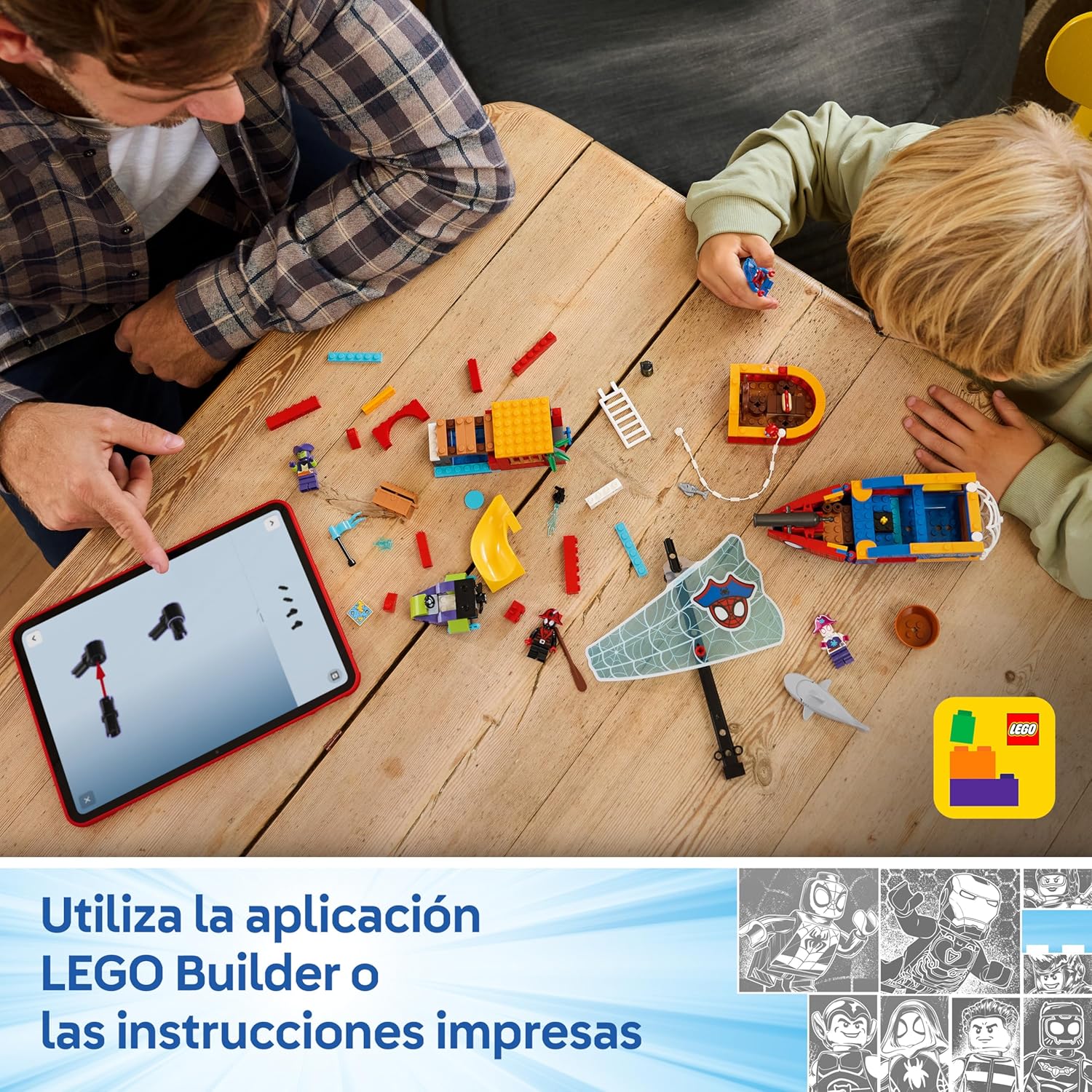 Barco Pirata del Equipo Spidey