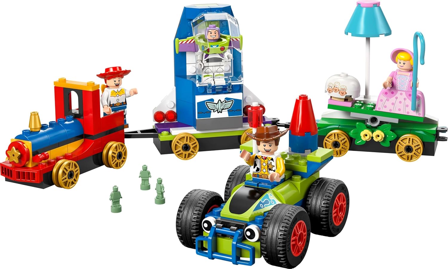 Tren de Celebración de Toy Story y Coche RC