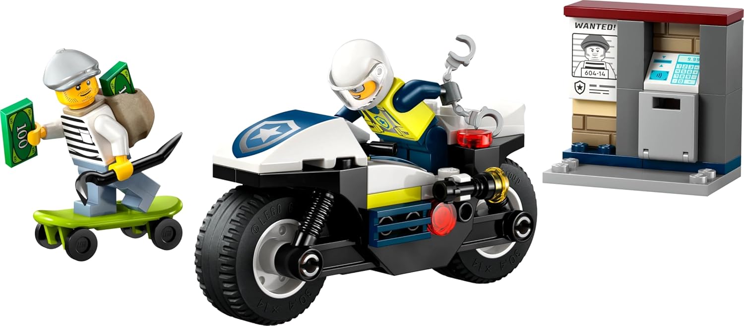 Persecución en Moto de Policía